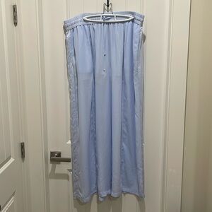 Nina Parker soft blue wide leg pants 2X